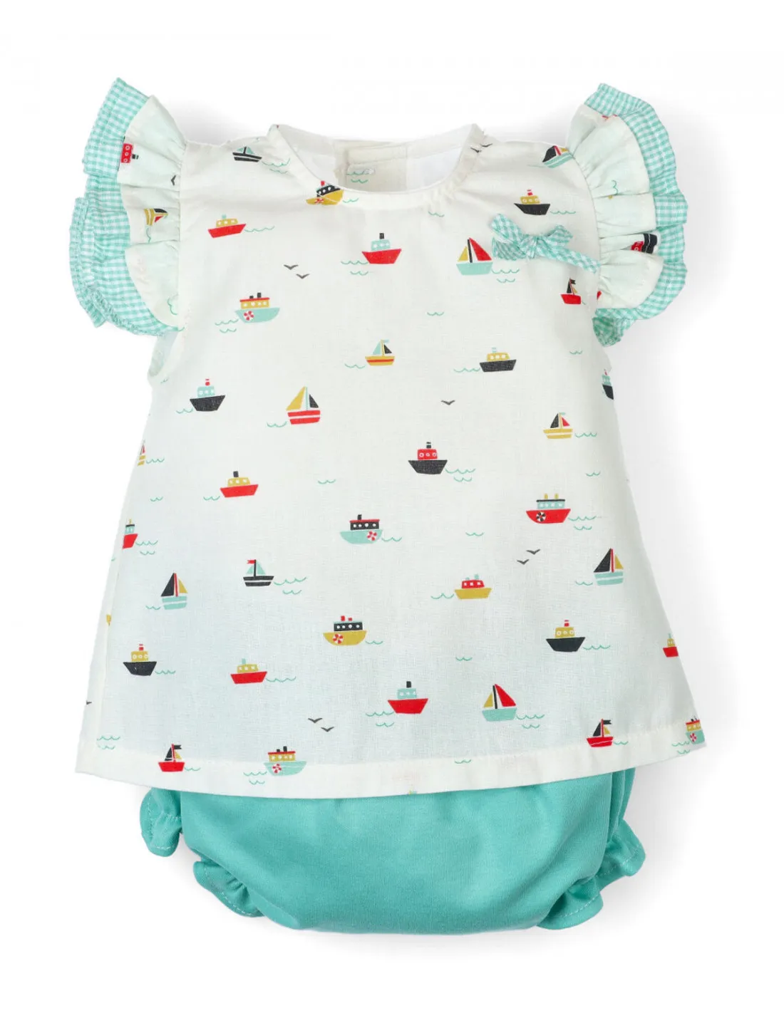 Conjunto dos piezas bebé Barcos volante de Popys