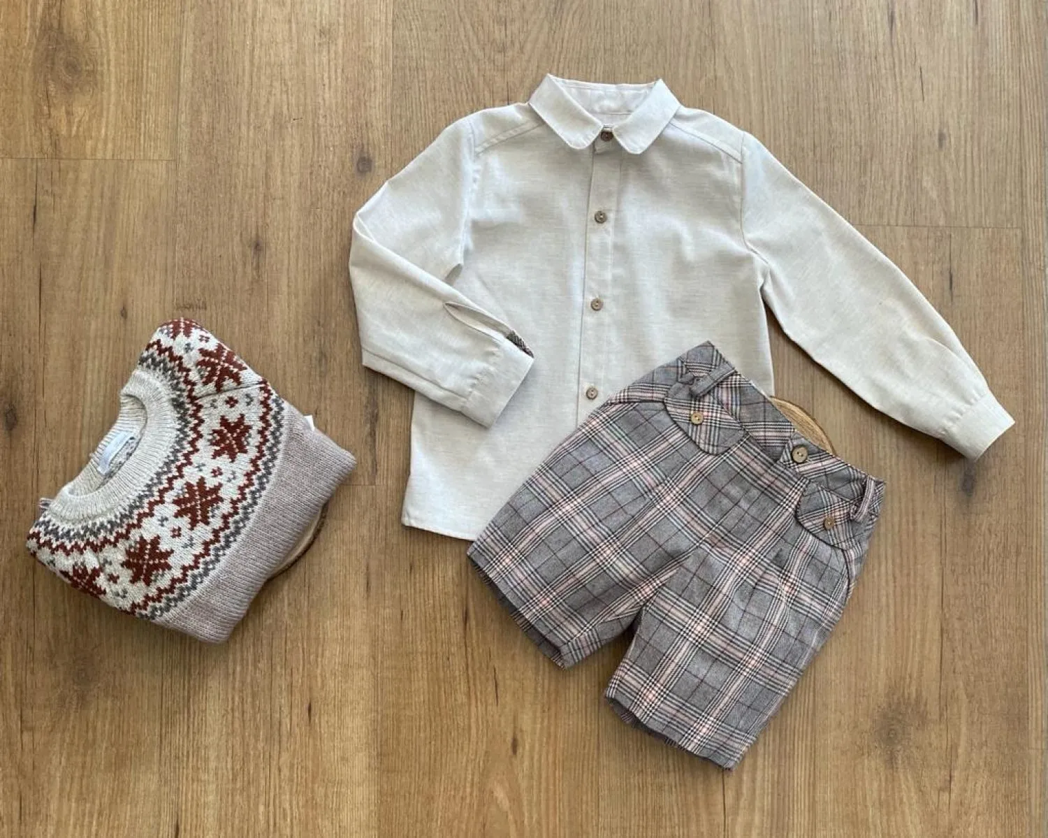 Conjunto para niño colección Scottish