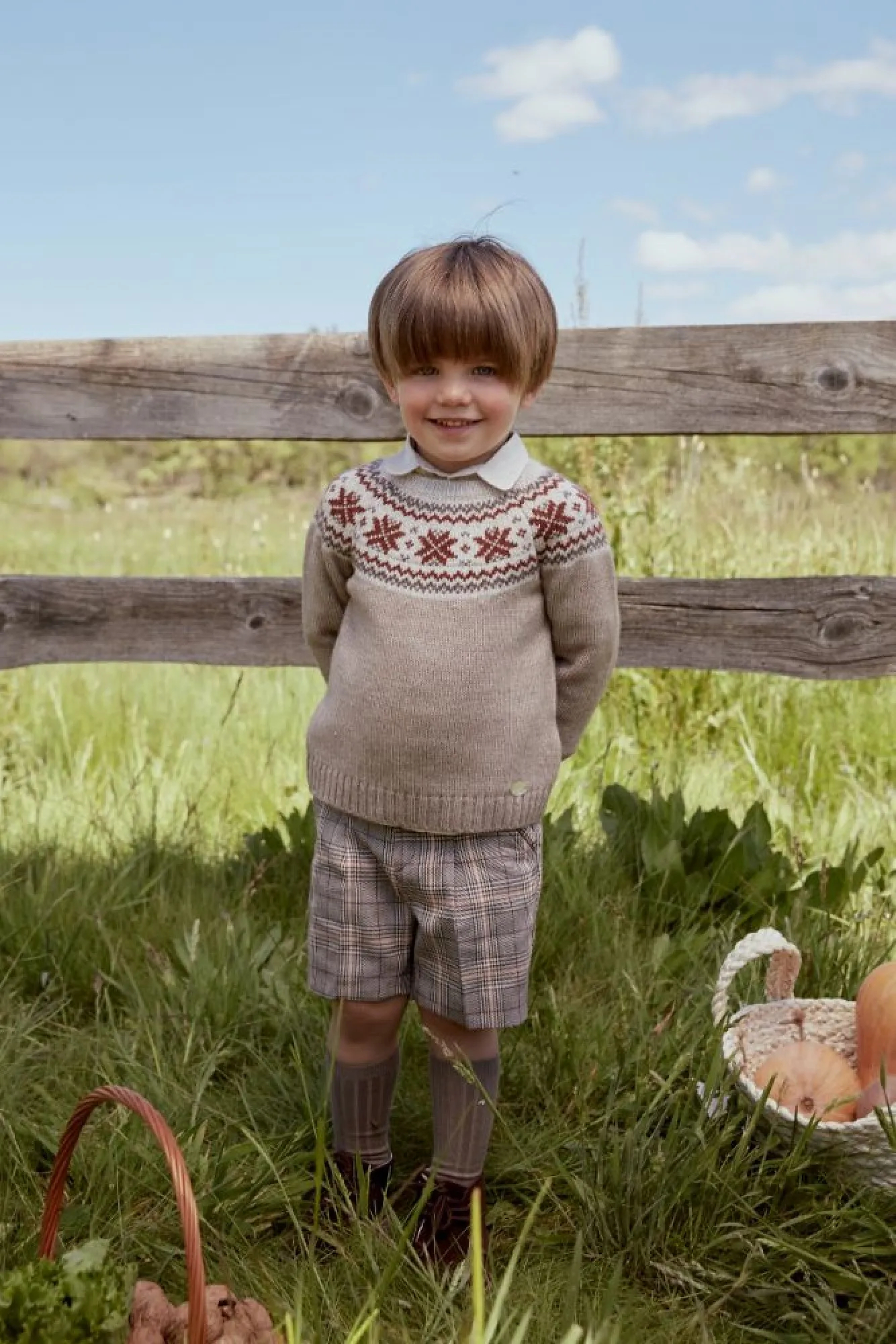 Conjunto para niño colección Scottish