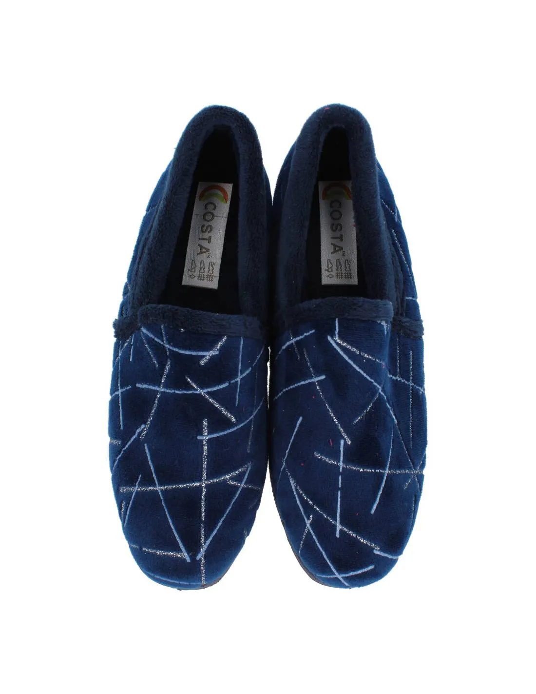 COSTA  ZAPATILLAS DE CASA CERRADA CUñA MARINO
