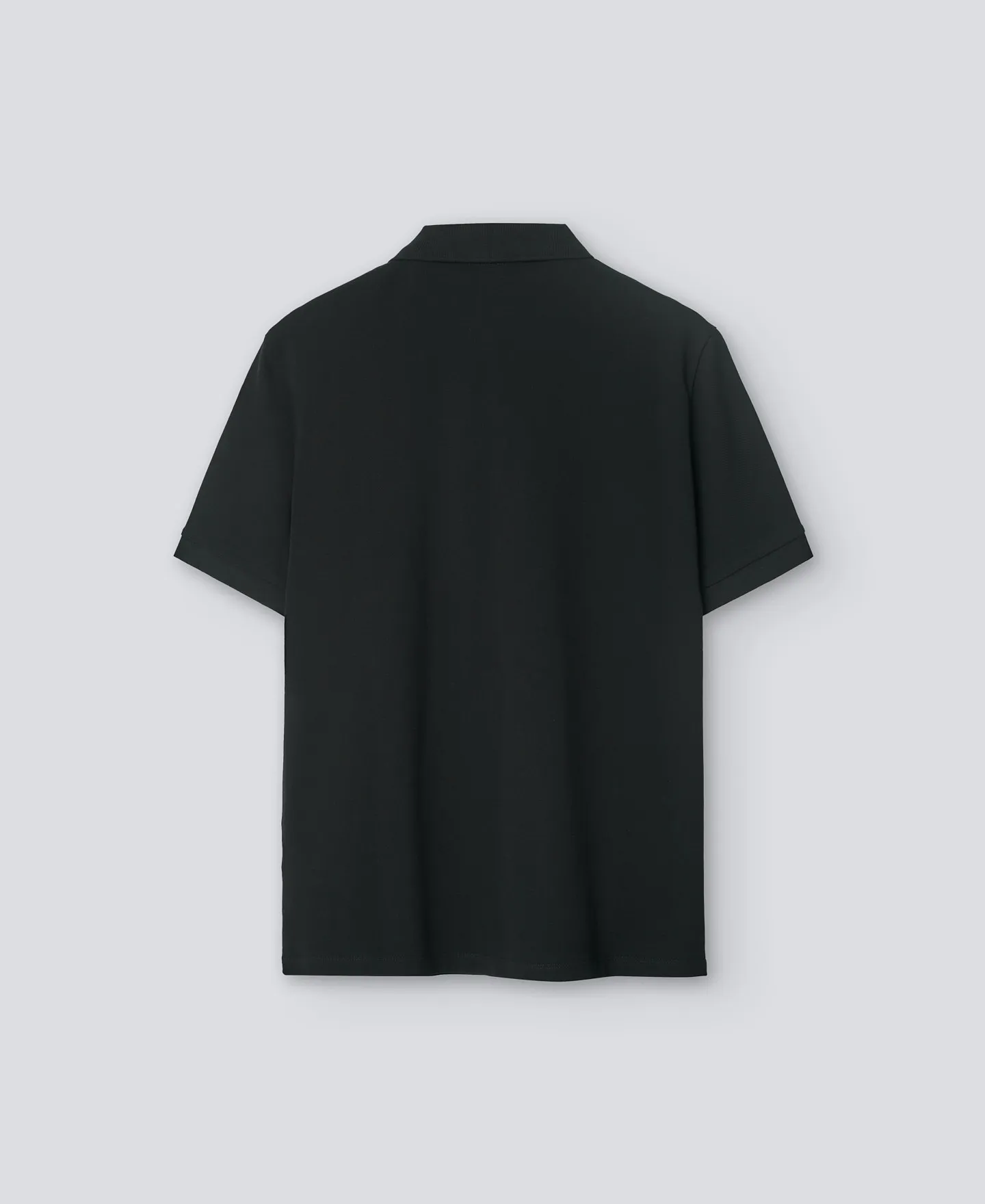 Cotton piqué polo shirt man
