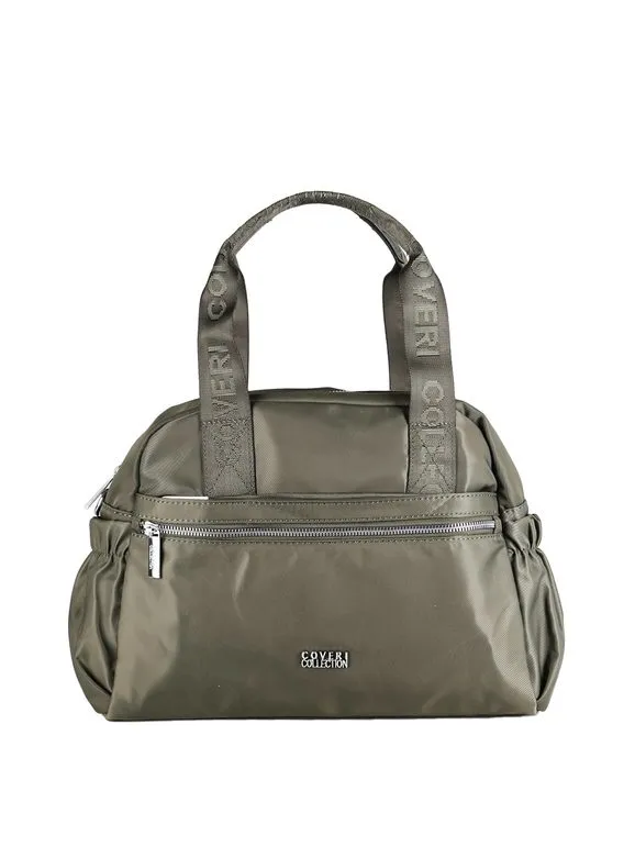 Coveri Collection Maleta superior de nailon para mujer