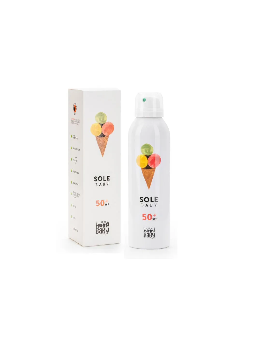 Crema Solar SPF50+ de 150ml de Linea MammaBaby