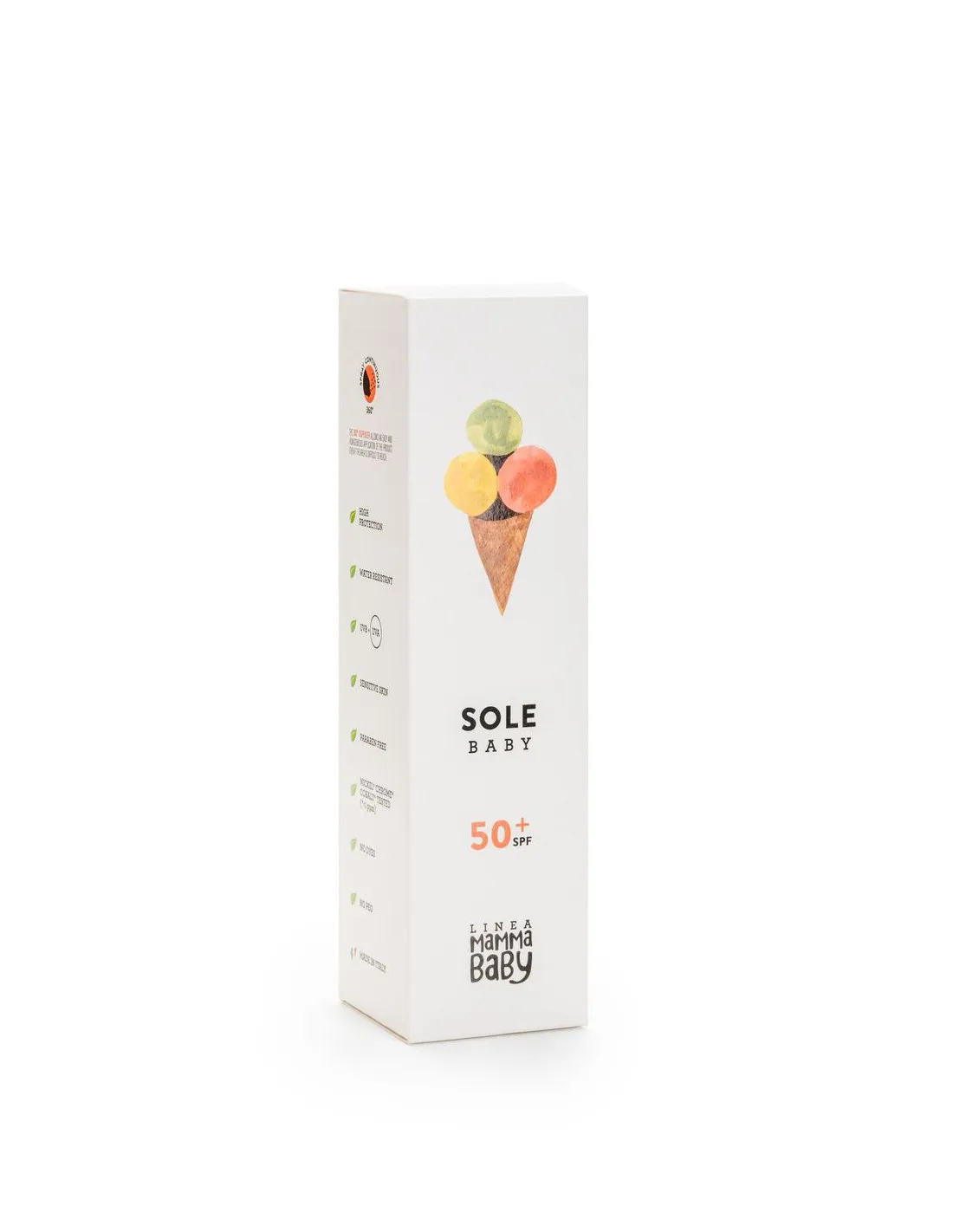 Crema Solar SPF50+ de 150ml de Linea MammaBaby