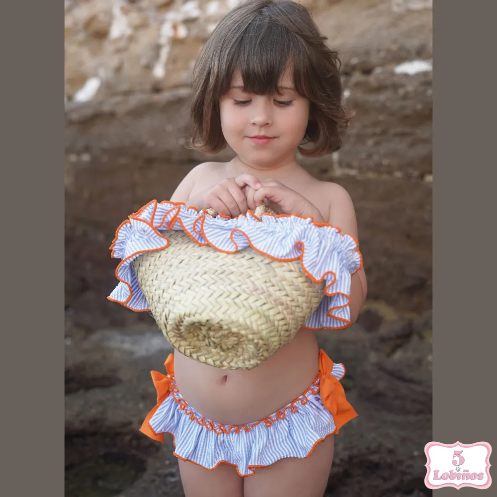 CULETÍN NIÑA MANDARINA Marena
