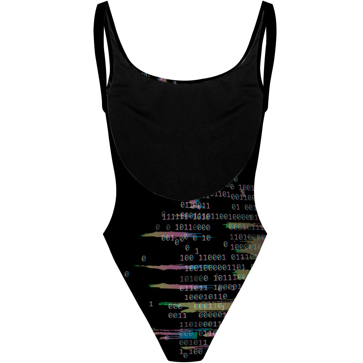 CYBER DAVIDE  HIGH HIP ONE PIECE SWIMSUIT