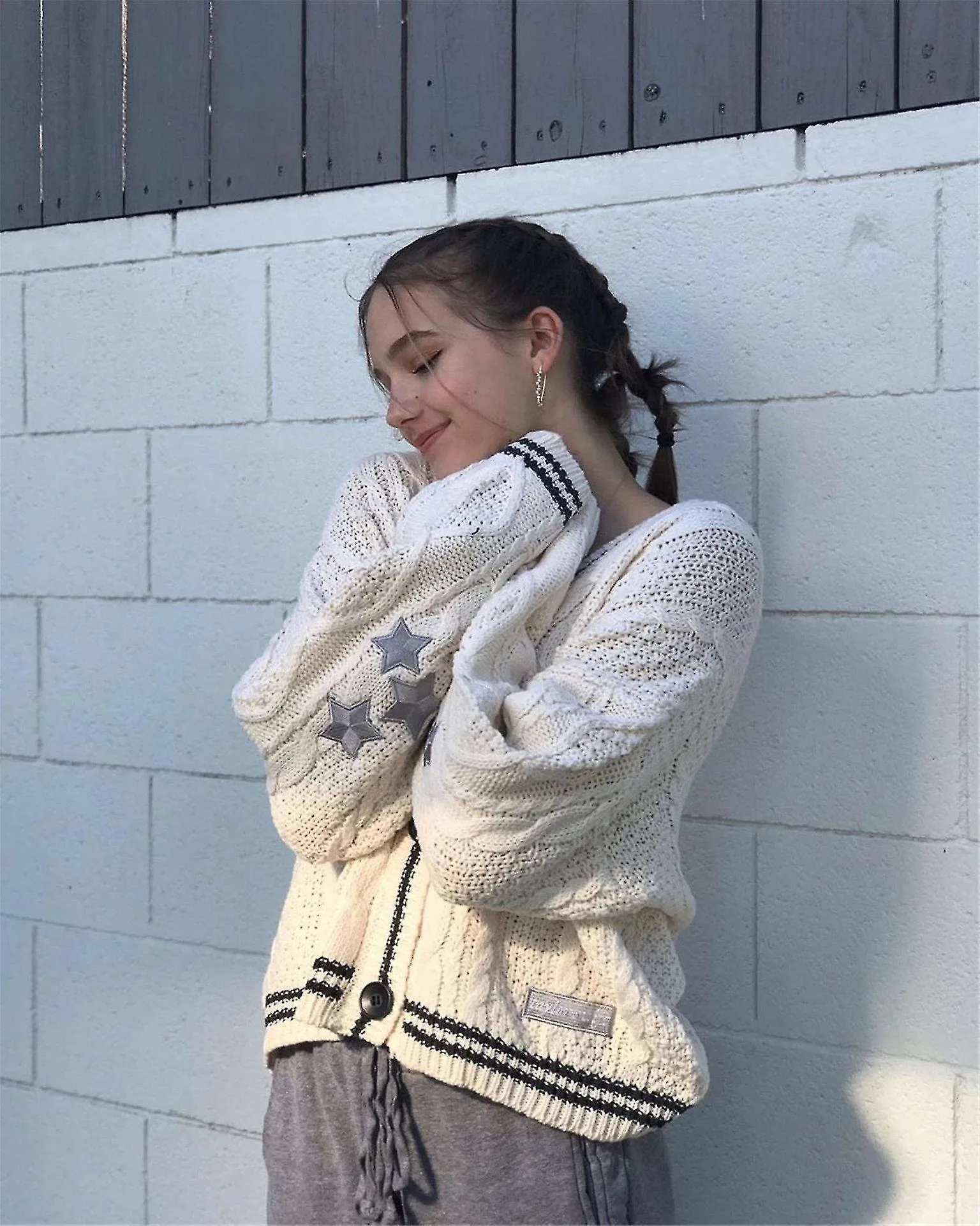 CáRDIGAN TAYLOR SWIFT PARA MUJER  CáRDIGAN ACOGEDOR DE PUNTO, ABRIGO DE SUéTER CáRDIGAN DE OTOñO PEREZOSO