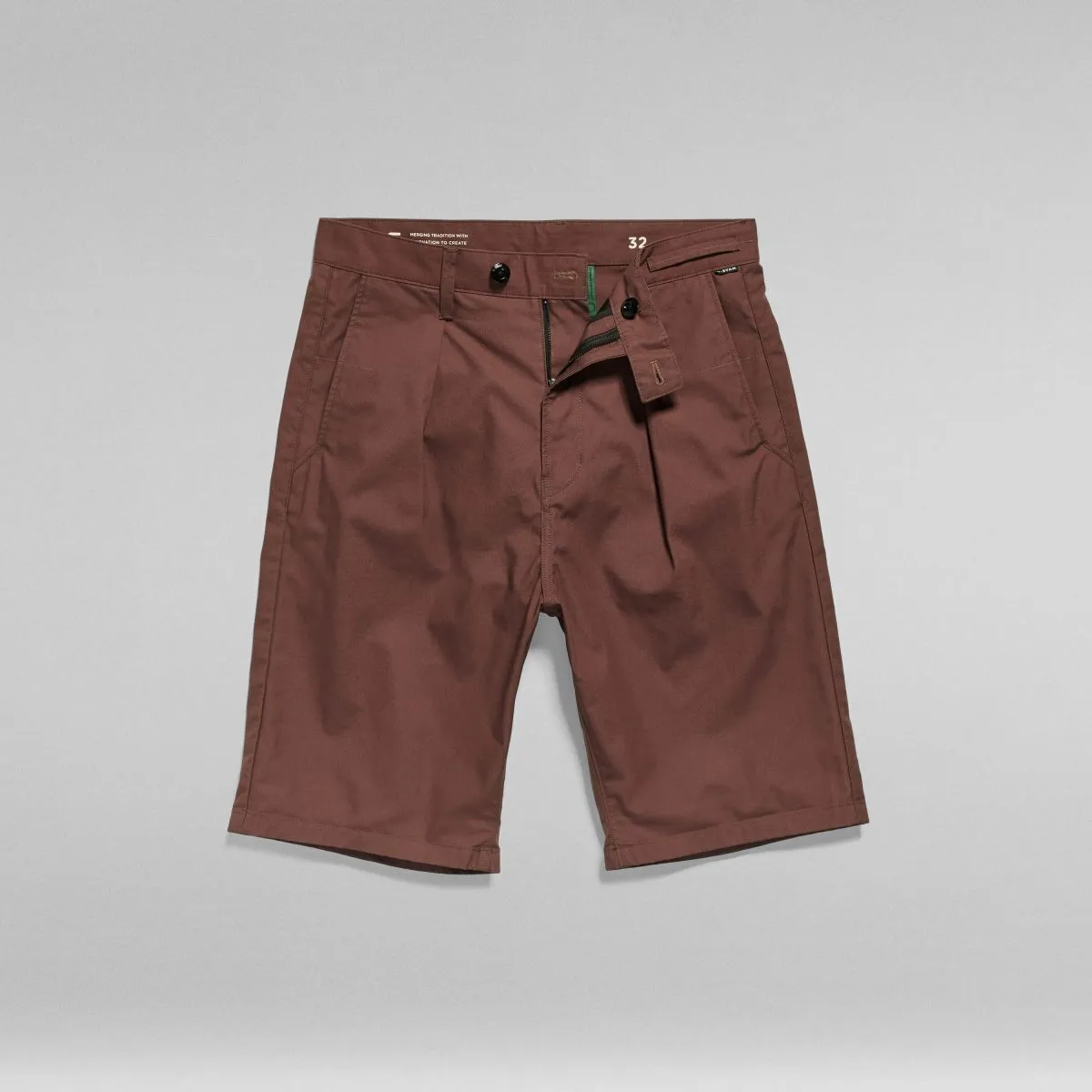 D21458 D387 WORKER SHORT CHINOC964 BROWN STONE