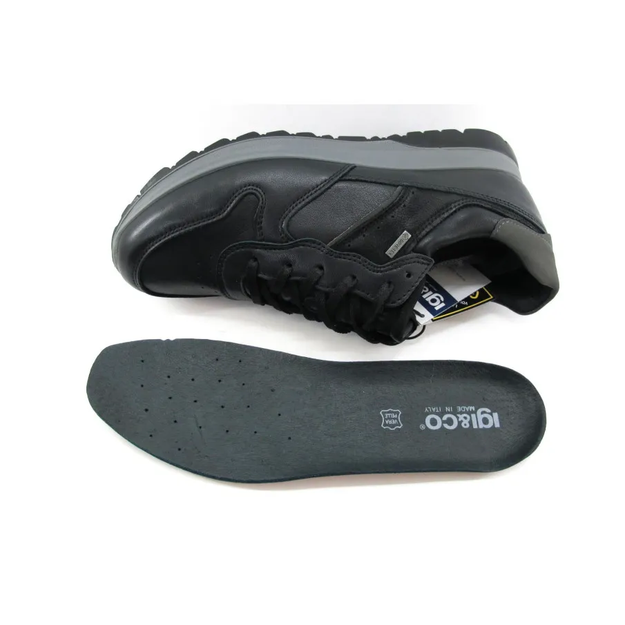 DEPORTIVO IGI&CO HOMBRE PIEL GTX NEGRO