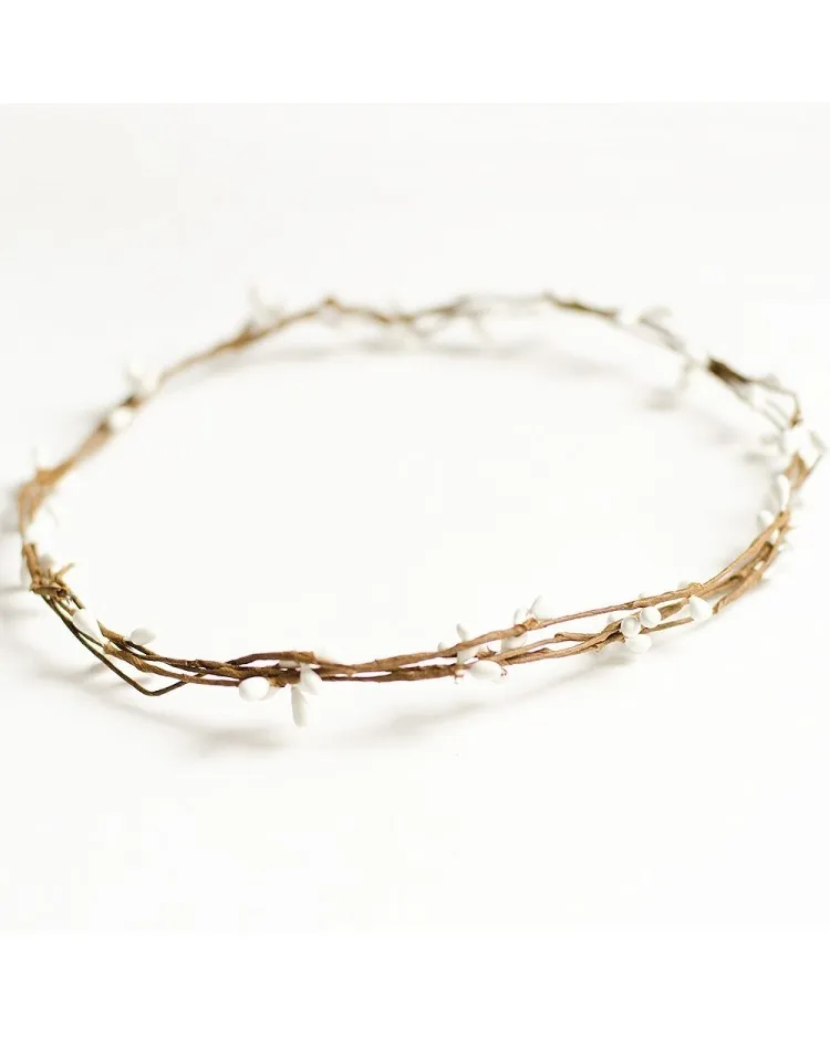 Diadema Bautizo corona invierno