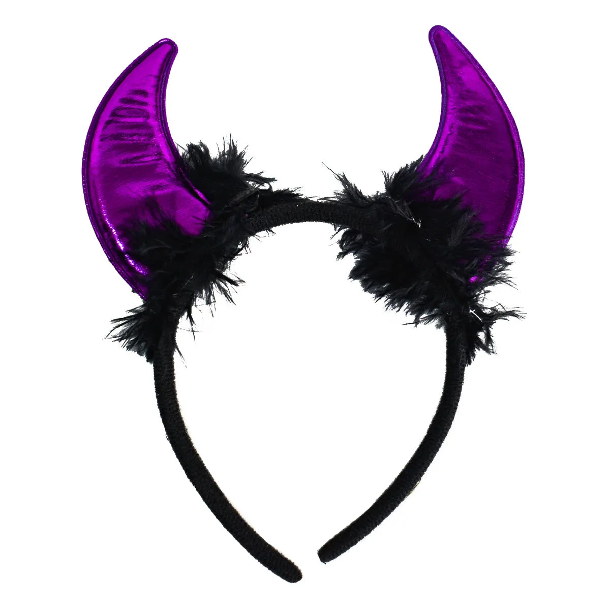 Diadema para Disfraz Morada
