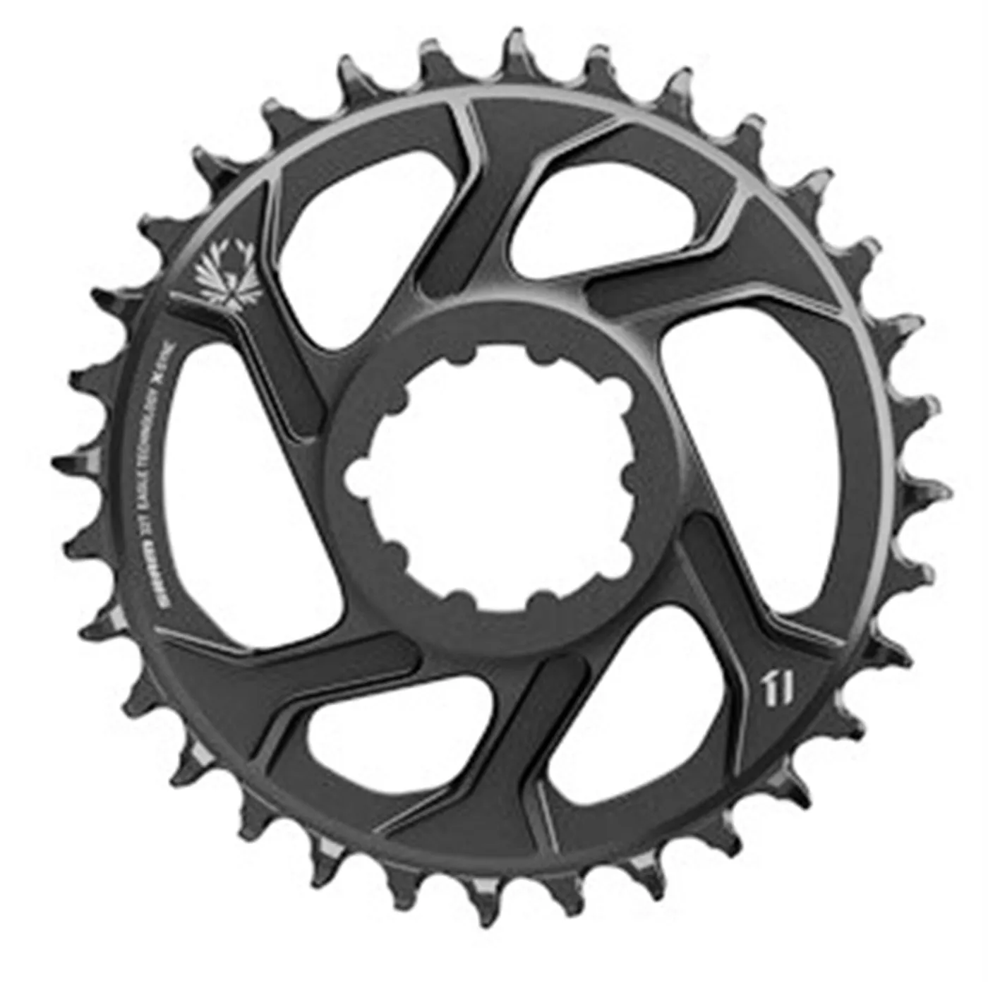 Disco para Multiplicacion SRAM MTB 34D Aluminio Directo Eagle 6mm oro 11/12P 11.6218.030.120