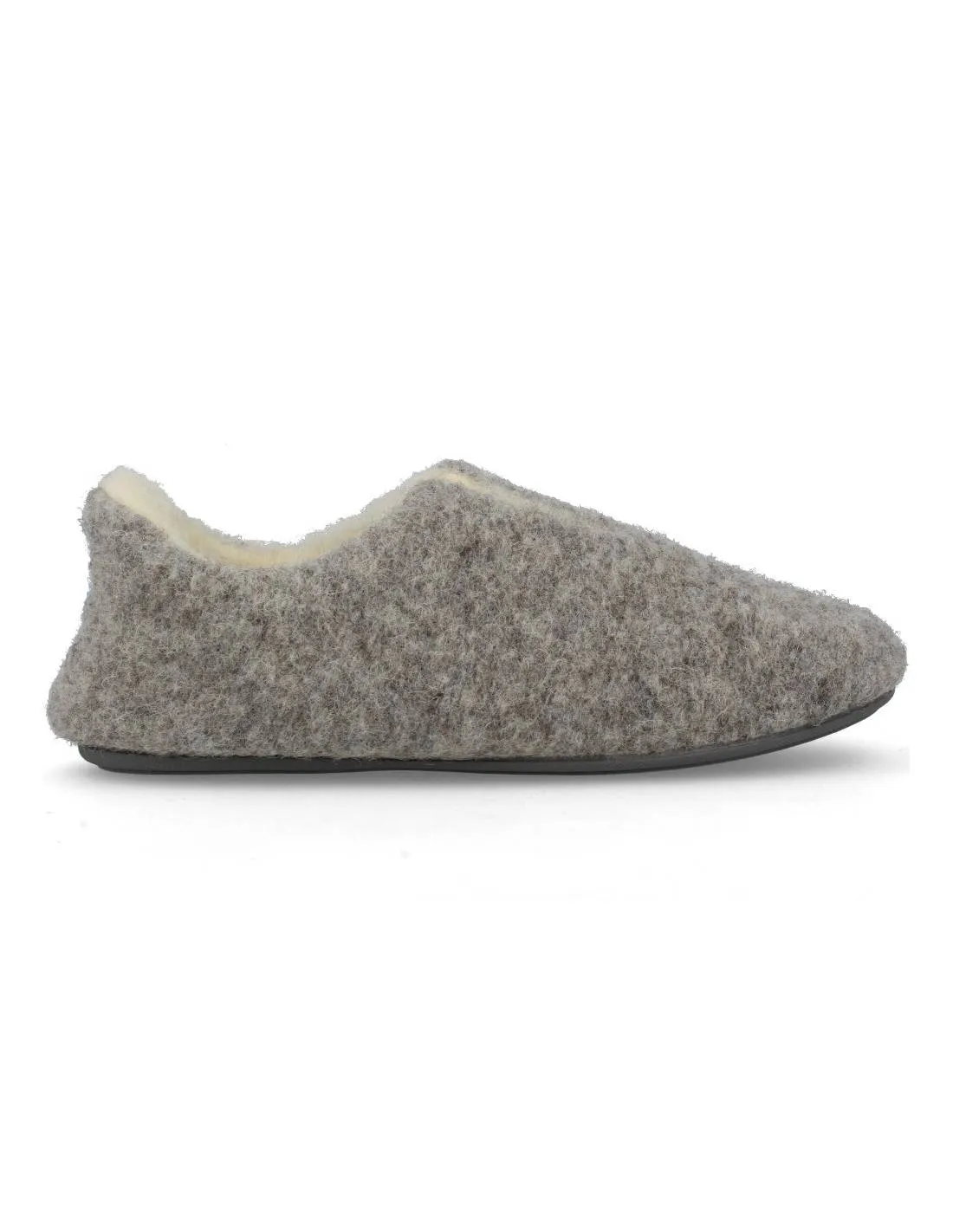 DOCTOR CUTILLAS  ZAPATILLAS CASA LANA TAUPE