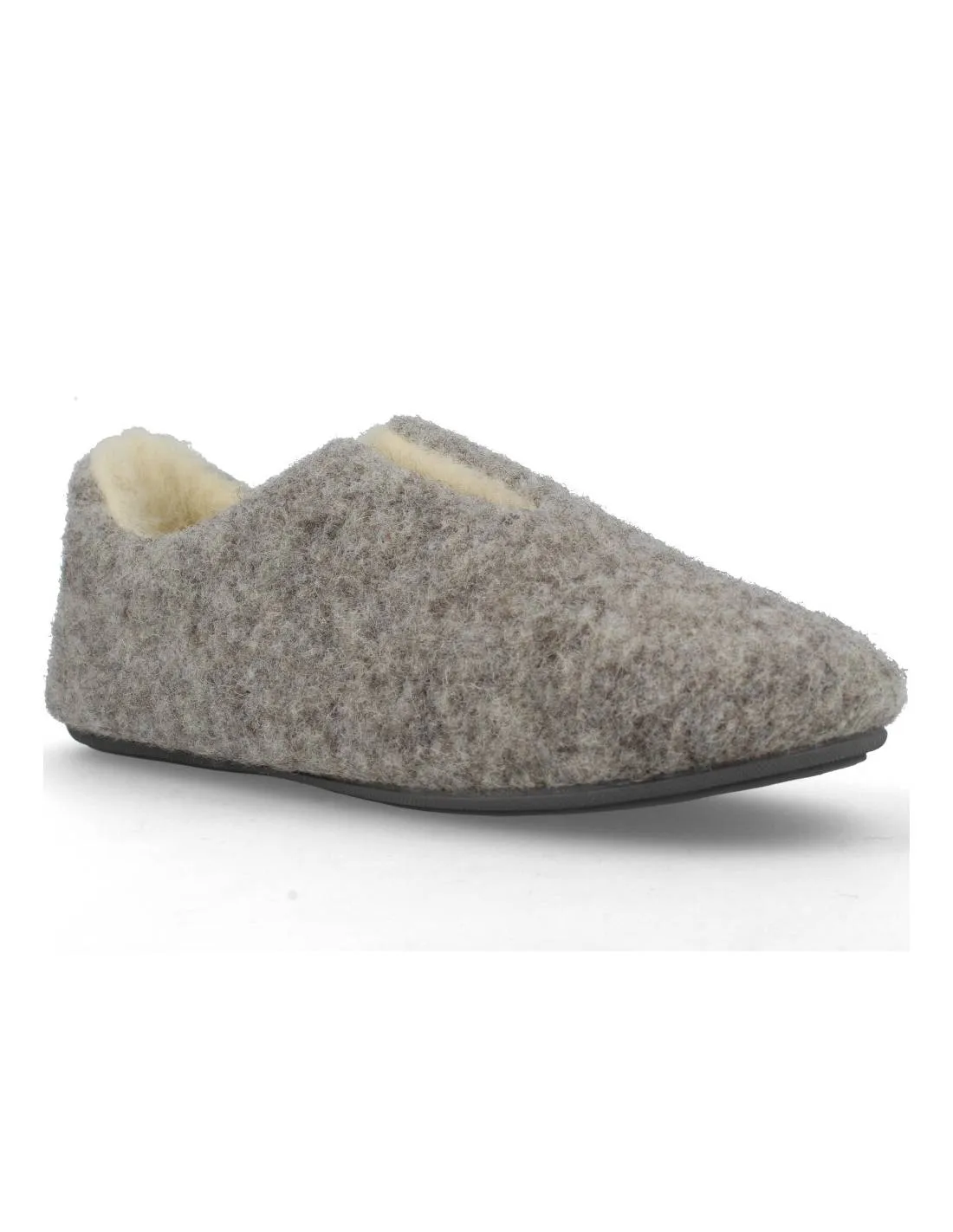 DOCTOR CUTILLAS  ZAPATILLAS CASA LANA TAUPE