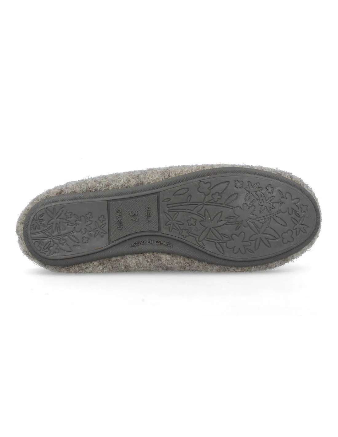 DOCTOR CUTILLAS  ZAPATILLAS CASA LANA TAUPE