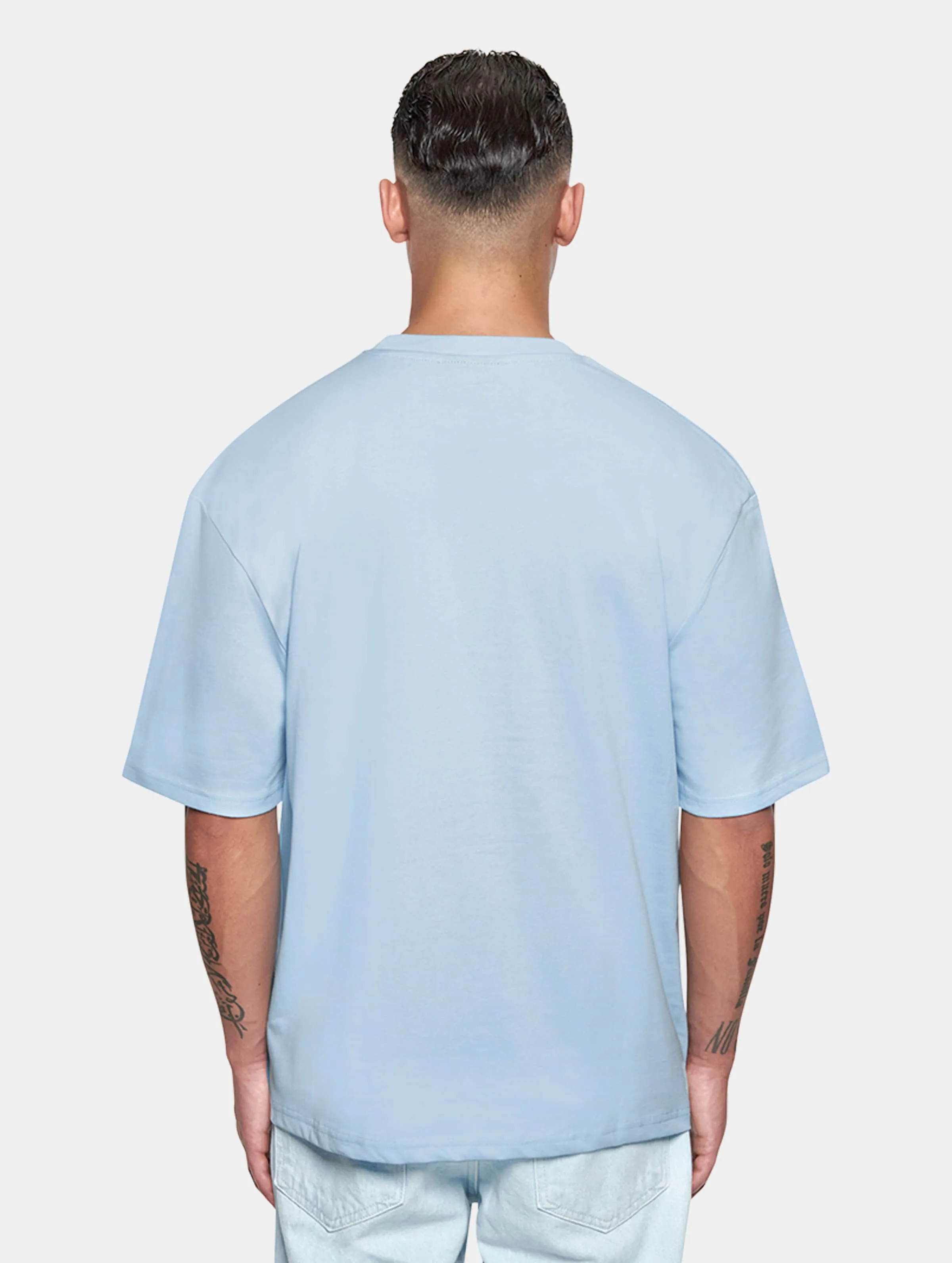 DROPSIZE HEAVY OVERSIZE CURVED HD LOGO TSHIRTS