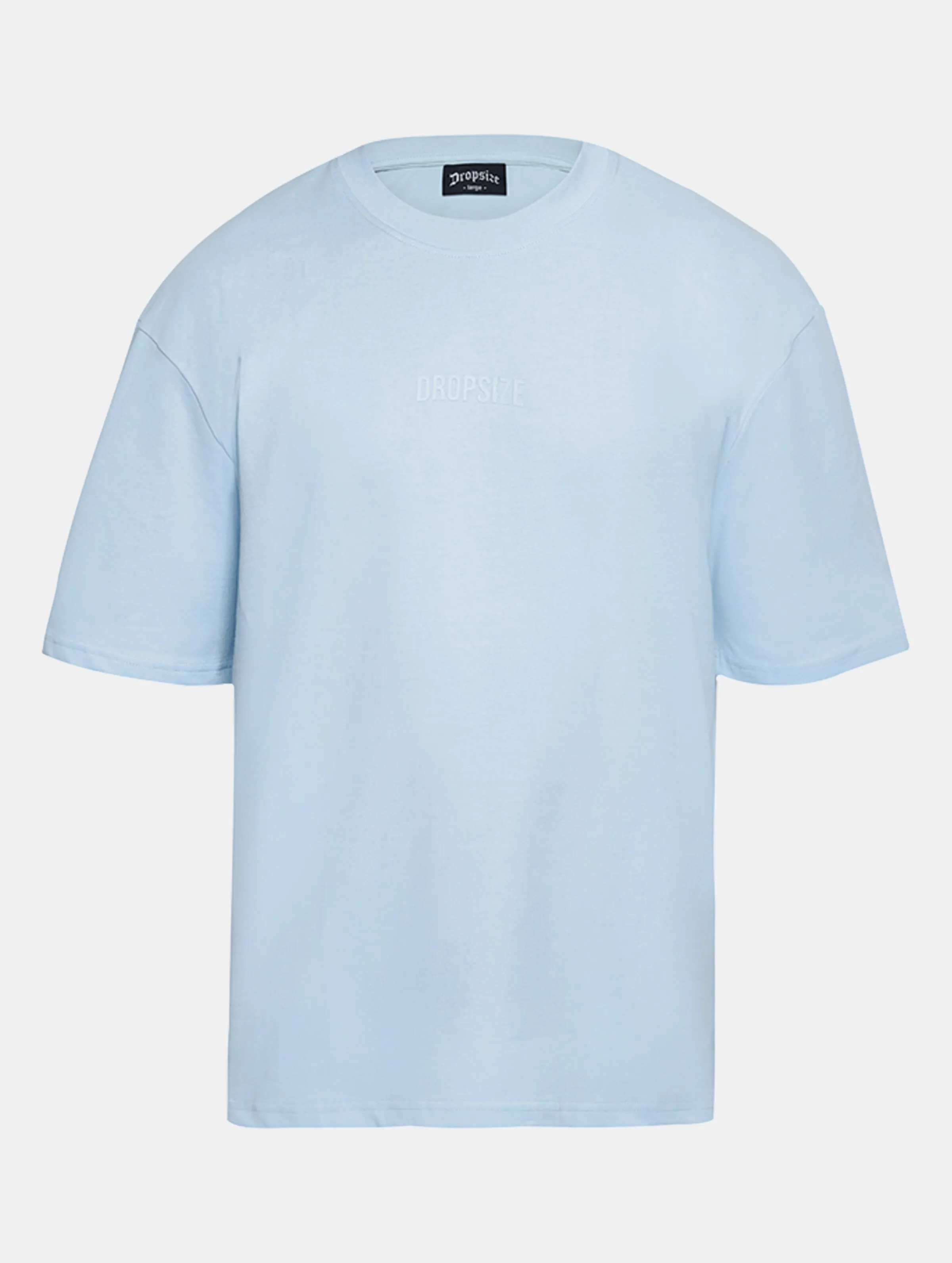 DROPSIZE HEAVY OVERSIZE CURVED HD LOGO TSHIRTS