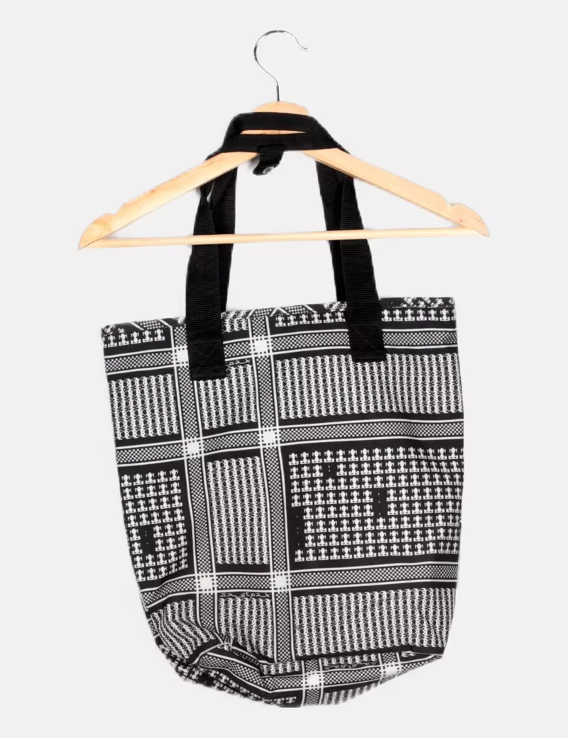Eastpak Bolso bicolor estampado
