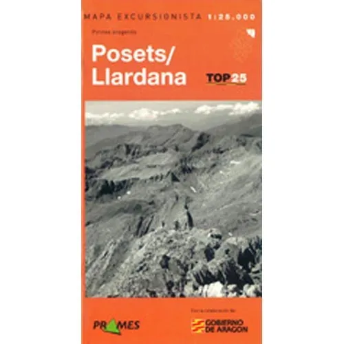 ed. prames Mapa Posets(Llardana) 1:25000