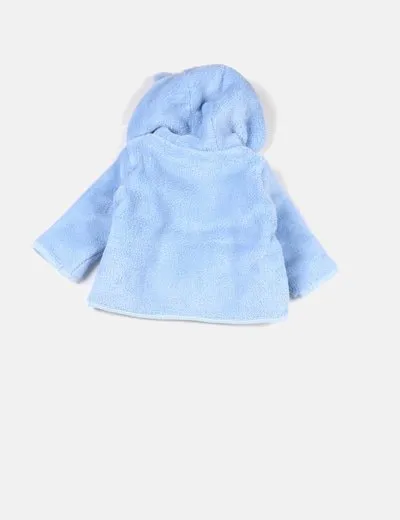 El Corte Inglés Abrigo azul peluche