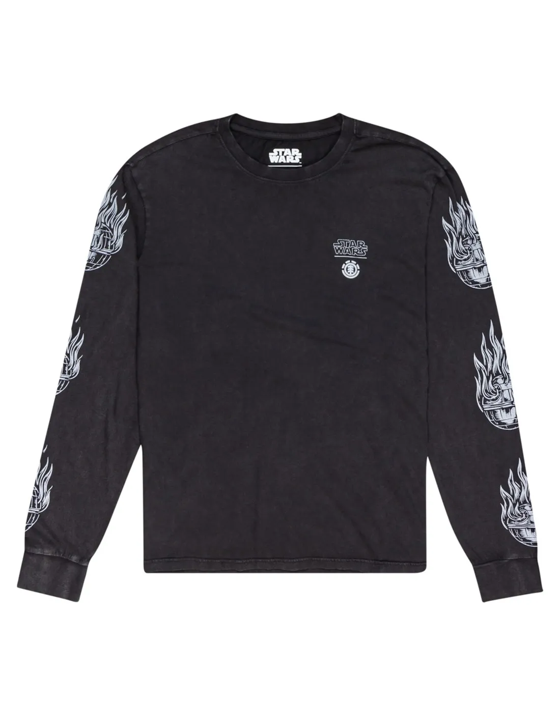 ELEMENT STAR WARS™ DEATHSTAR  NEGRO  CAMISETA DE MANGA LARGA PARA NIñO