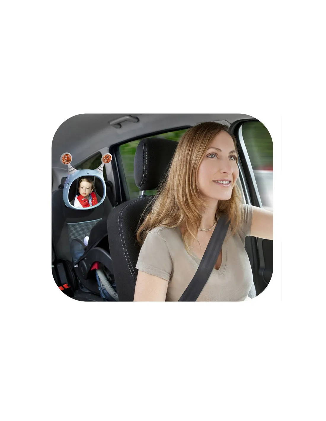 Espejo de coche Baby Mirror Oly Azul de Benbat