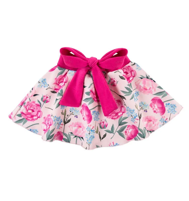 Falda de flores para niña colección Peony