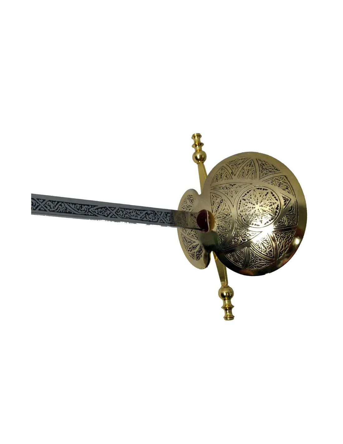 Florete de concha dorado