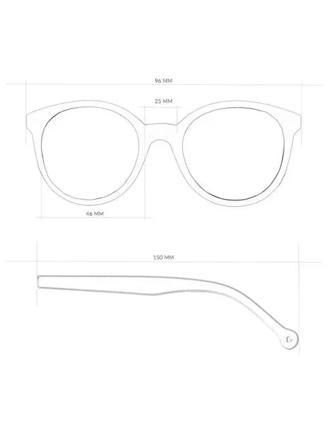 Gafas Parafina Vía Nude Rubber Dark Green