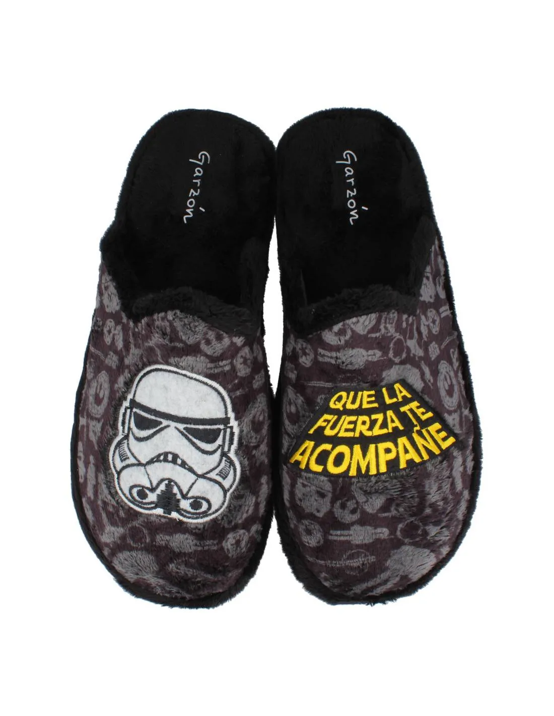 GARZóN  ZAPATILLAS CASA CASCO FUERZA NEGRO