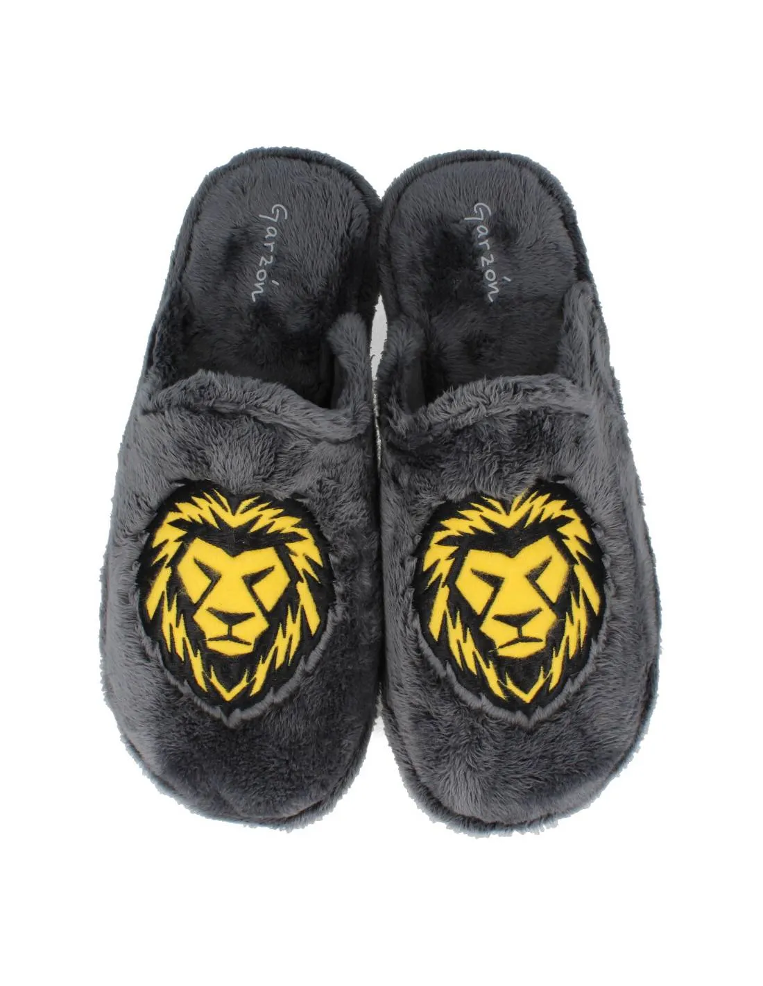 GARZóN  ZAPATILLAS CASA LEóN GRIS OSCURO