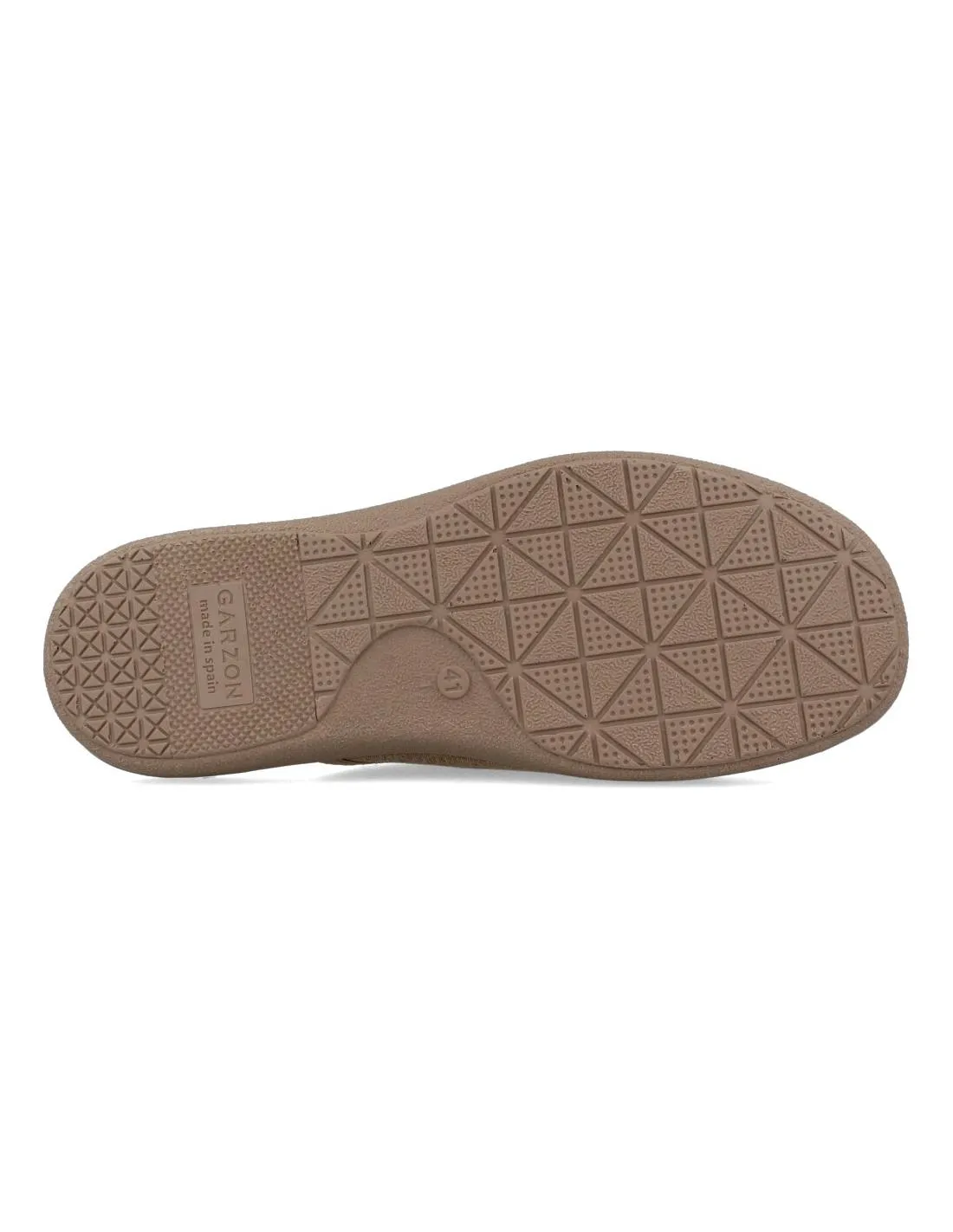 GARZóN  ZAPATILLAS HOMBRE PUNTERA ABIERTA MARRóN