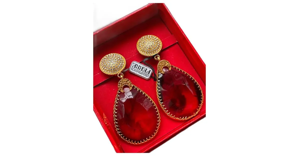 Gianfranco Ferré Pendientes Dorado 