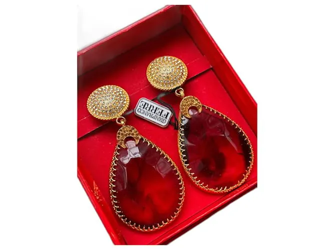 Gianfranco Ferré Pendientes Dorado 