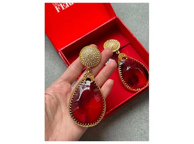 Gianfranco Ferré Pendientes Dorado 