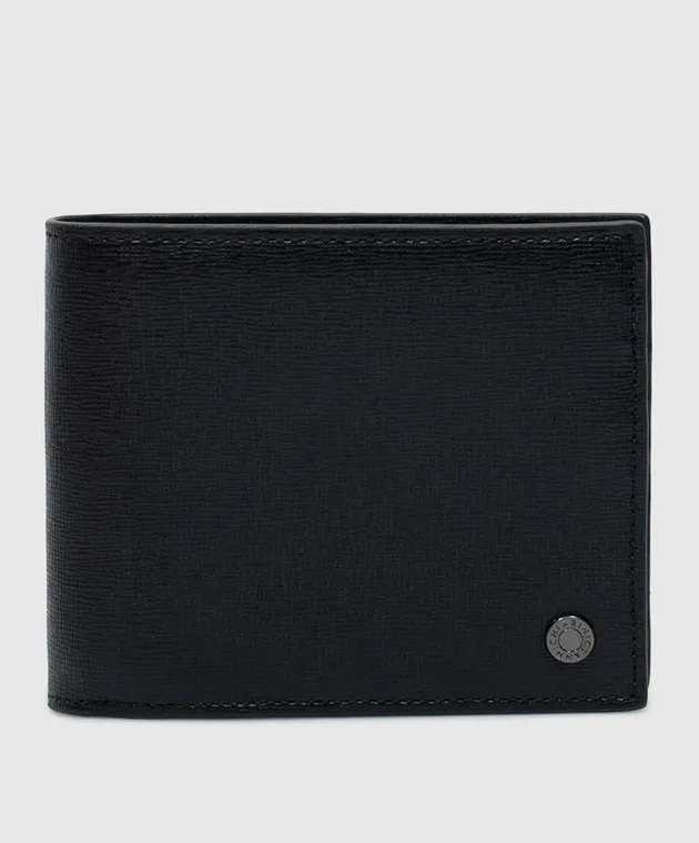 Gianni Chiarini Black leather purse with logo