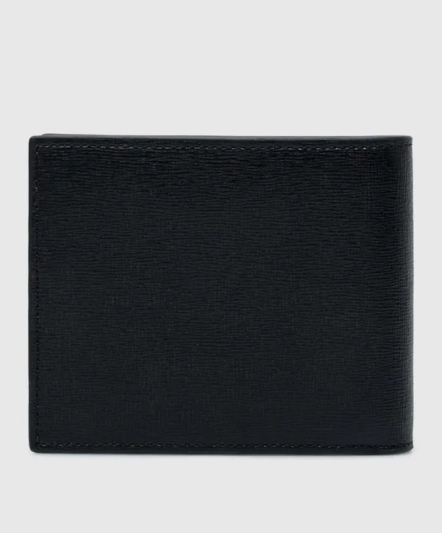 Gianni Chiarini Black leather purse with logo