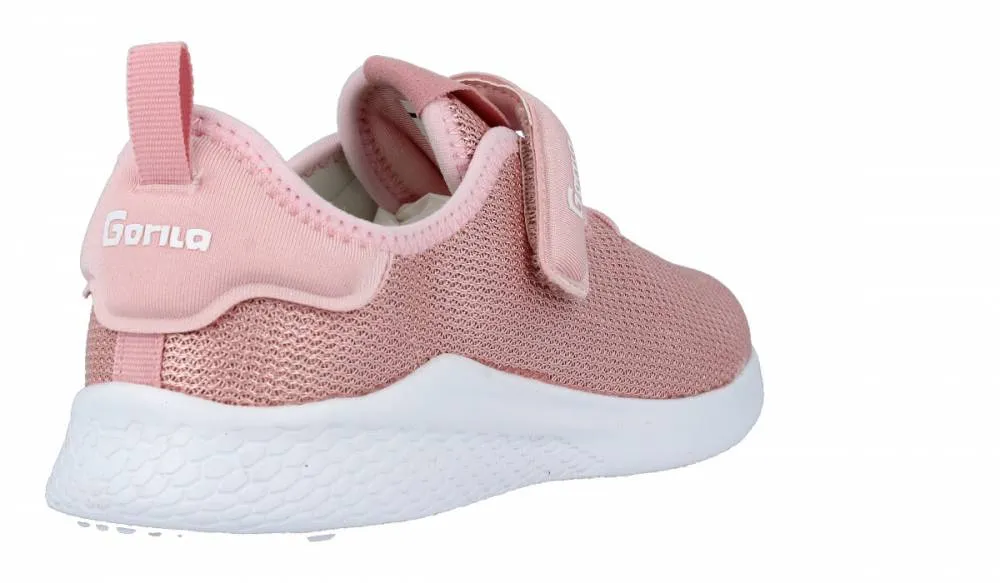 GORILA  DEPORTIVAS LONA NIñOS ROSAS