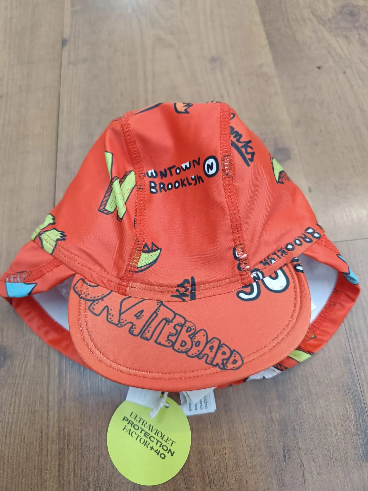 Gorro Naranja Playa Bebé Losan