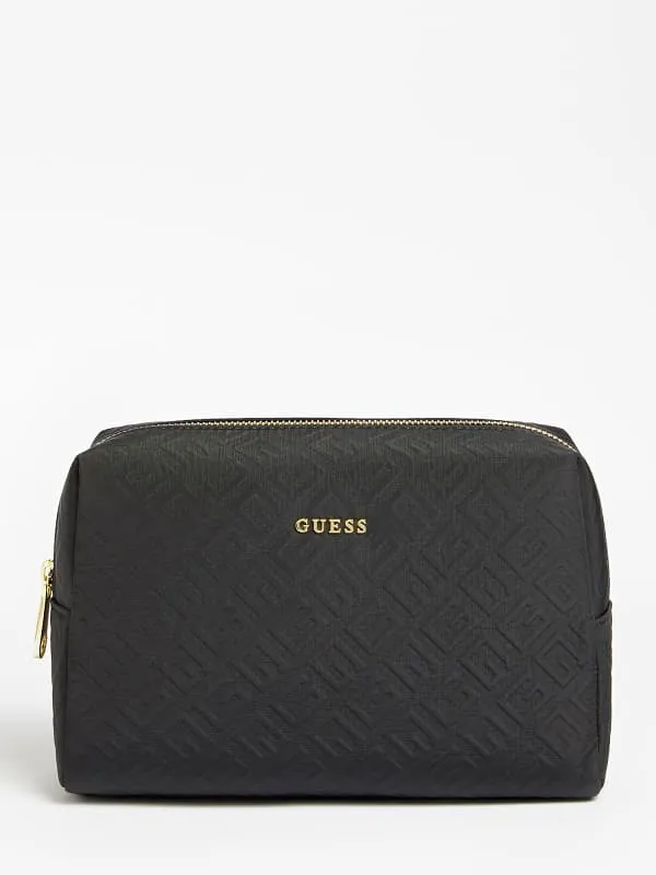 GUESS Lorey Nylon Logo Vanity Case