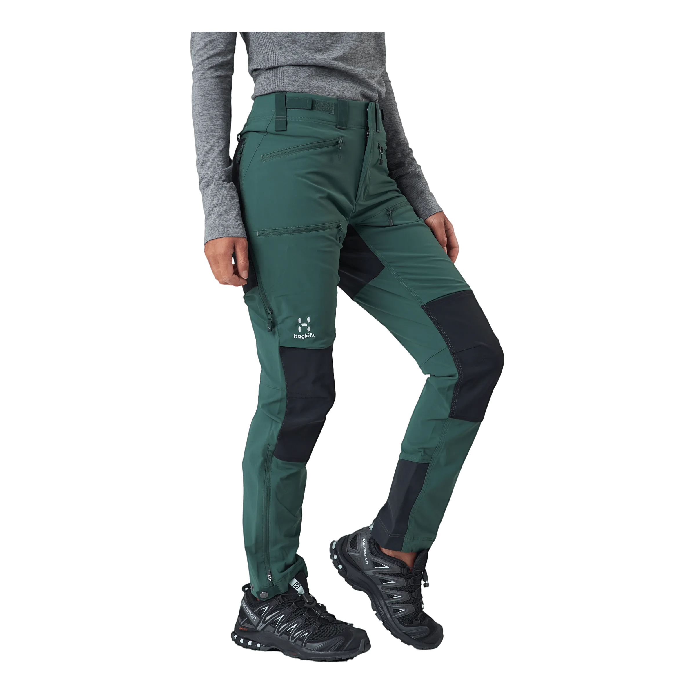 Haglöfs Rugged Standard Pant Women Fjell Green/true Black