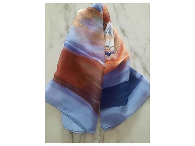 HERMèS  MUSELINA DE SEDA  90X90 CM  MULTICOLOR 