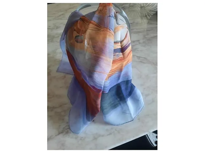 HERMèS  MUSELINA DE SEDA  90X90 CM  MULTICOLOR 