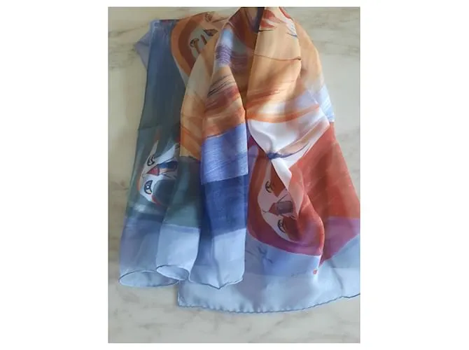 HERMèS  MUSELINA DE SEDA  90X90 CM  MULTICOLOR 