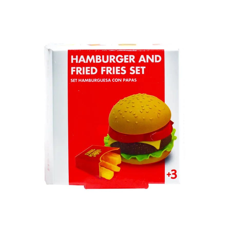 Increíble Combo de Hamburguesa con Papas para Nios
