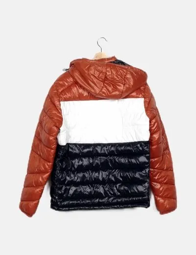 Jack & Jones Abrigo acolchado tricolor