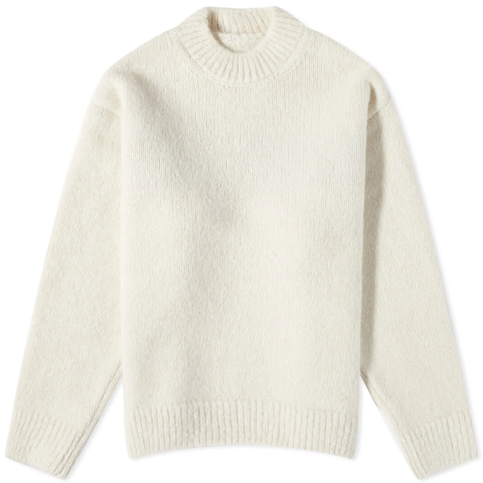 Jacquemus Pavane Logo Crew Off