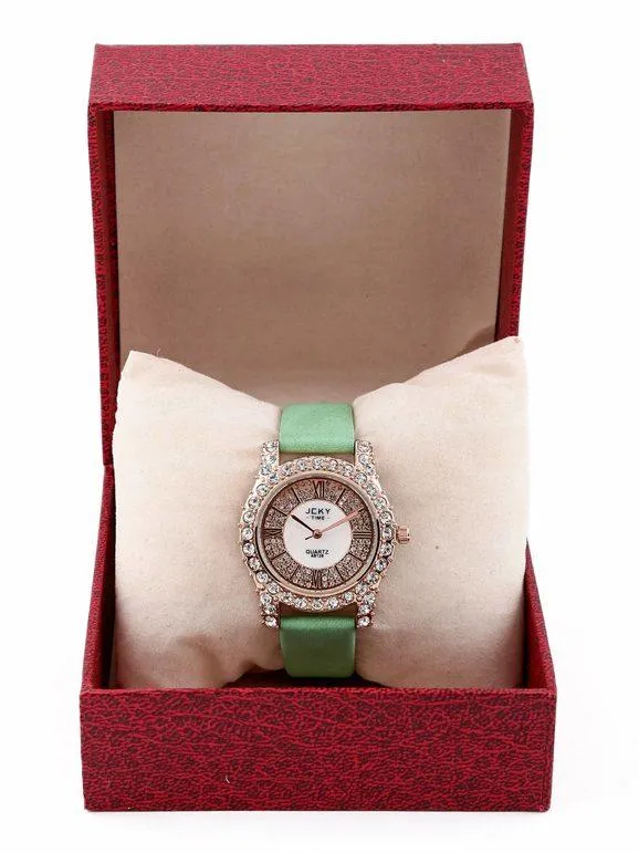 Jcky Reloj de mujer con pedrería
