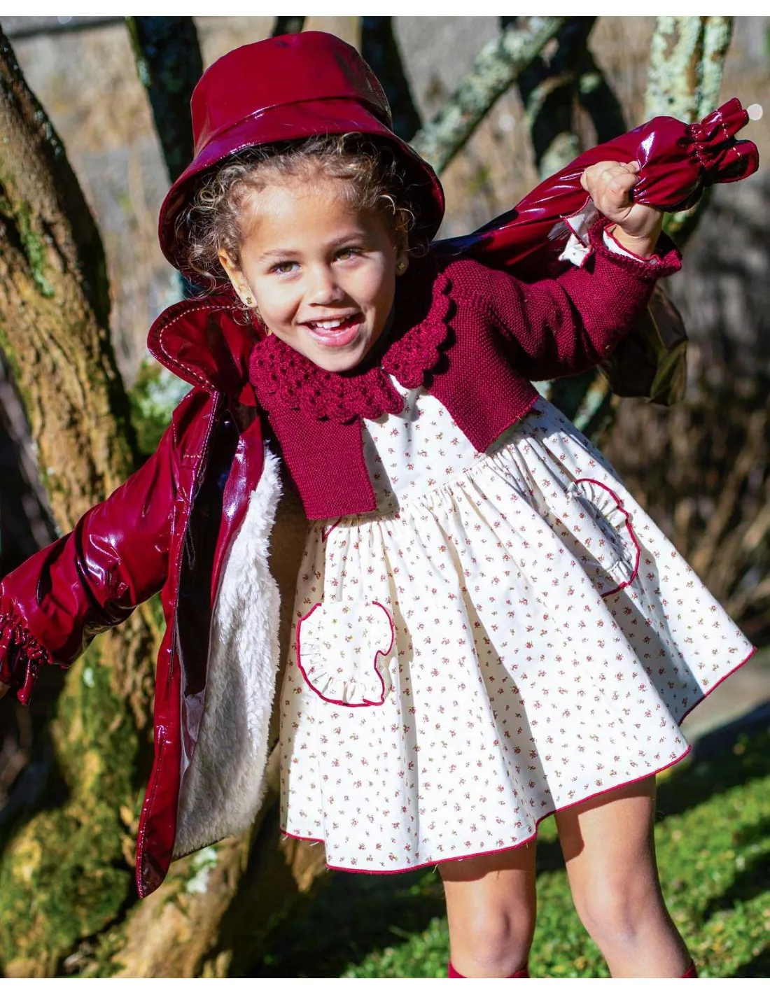 Jesusito Flores Braga Tela Colección Rubí La Martinica Moda Infantil