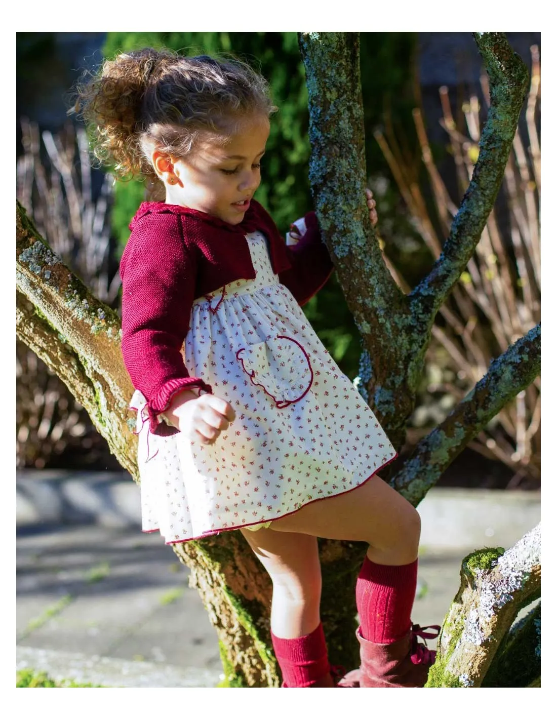 Jesusito Flores Braga Tela Colección Rubí La Martinica Moda Infantil